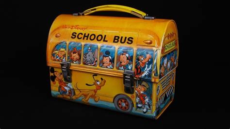 metal greyhound lunch box|Nine of the Most Collectible School Lunch Boxes, .